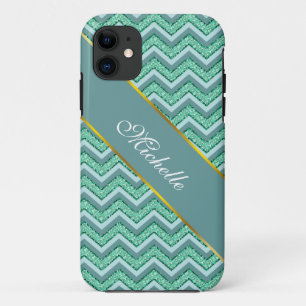 Etui iPhone Case-Mate Motif Emerald Chevron à facettes