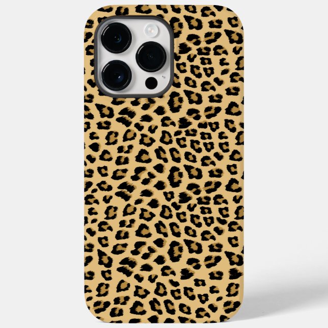 Coques Case-Mate iPhone Motif Empreinte de léopard (Verso)