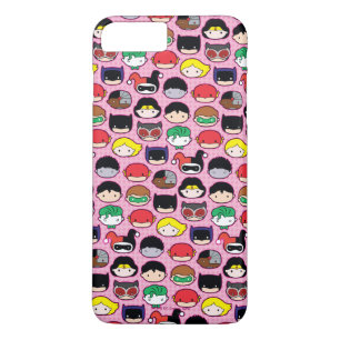 Coque iPhone 8 Plus/7 Plus Motif en chef de la Ligue de justice de Chibi
