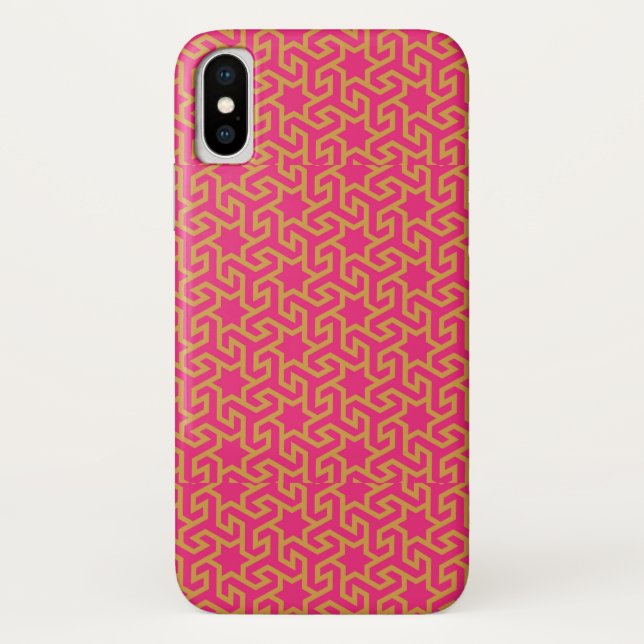 Coques Case-Mate iPhone Motif en forme d'étoile arabe (Dos)