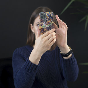 Coque Pour iPhone 16 Motif en pierre d'âge Kaleidoscope