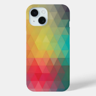 Coque Pour iPhone 15 Motif en verre néon coloré
