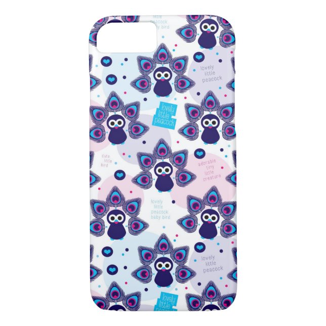 Coques Case-Mate iPhone motif exotique de paon de l'Inde (Dos)