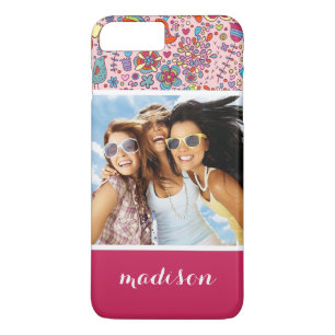 Coque iPhone 8 Plus/7 Plus Motif fait sur commande de photo et de ressort de
