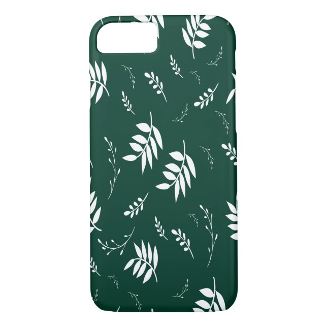 Coques Case-Mate iPhone motif feuille (Dos)