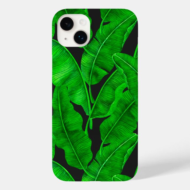 Coques Case-Mate iPhone Motif feuille de banane (Verso)