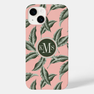Coque Pour iPhone 14 Motif Feuille du jardin tropical