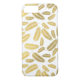 Case-Mate iPhone Case Motif Feuille Faux Gold Palm