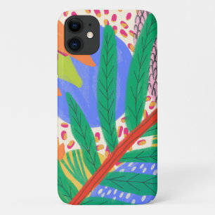Case-Mate iPhone Case Motif feuille retro Abstrait