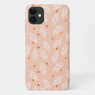 Case-Mate iPhone Case Motif Feuille tendance Apricot rose