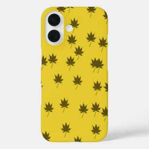 Coque Pour iPhone 16 Motif Feuilles d'automne