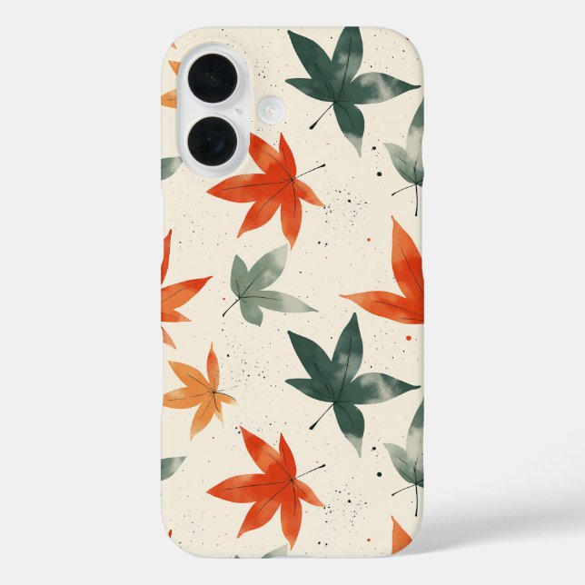 Coques Case-Mate iPhone Motif Feuilles d'automne (Verso)
