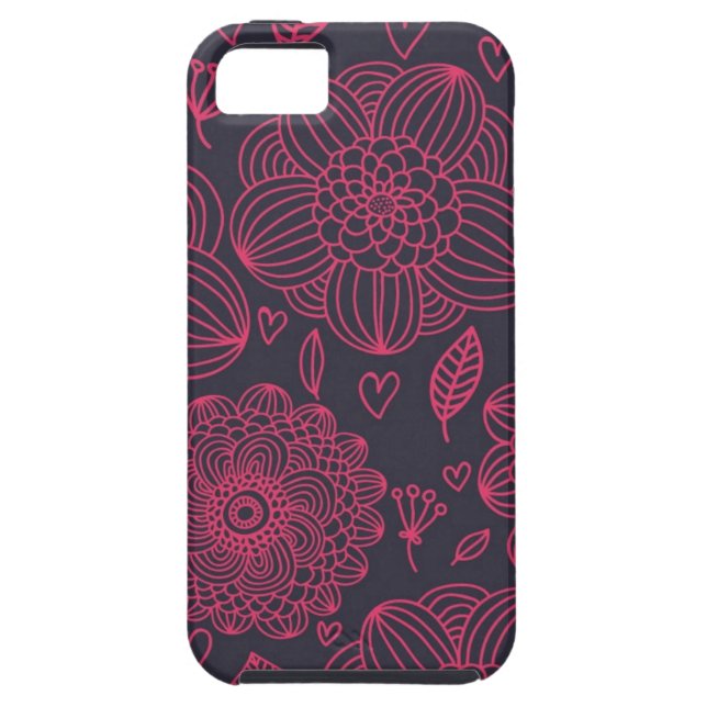 Coques Case-Mate iPhone Motif floral (Dos)