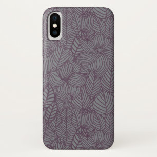 Coque iPhone X Motif floral 11