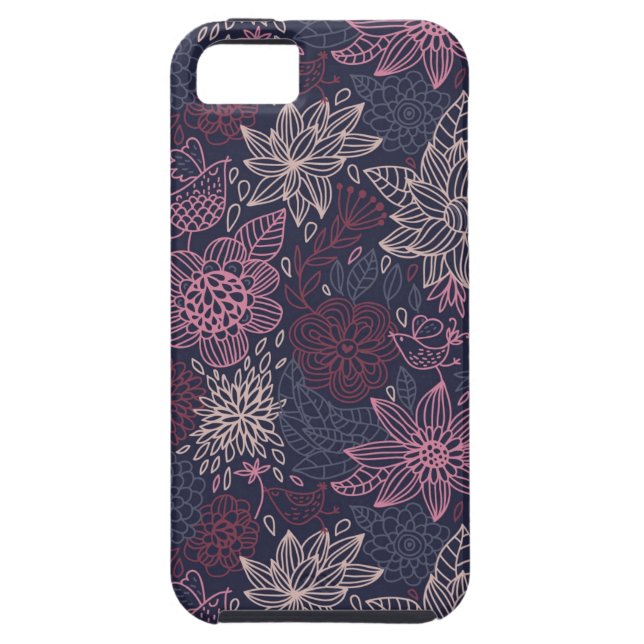 Coques Case-Mate iPhone Motif floral 4 (Dos)