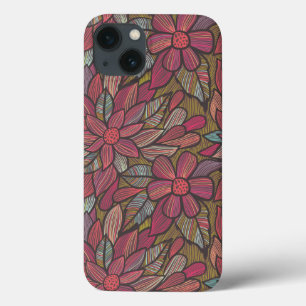 Coques Pour iPhone Motif floral 4 3