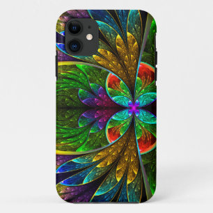 Case-Mate iPhone Case Motif floral abstrait en verre souillé