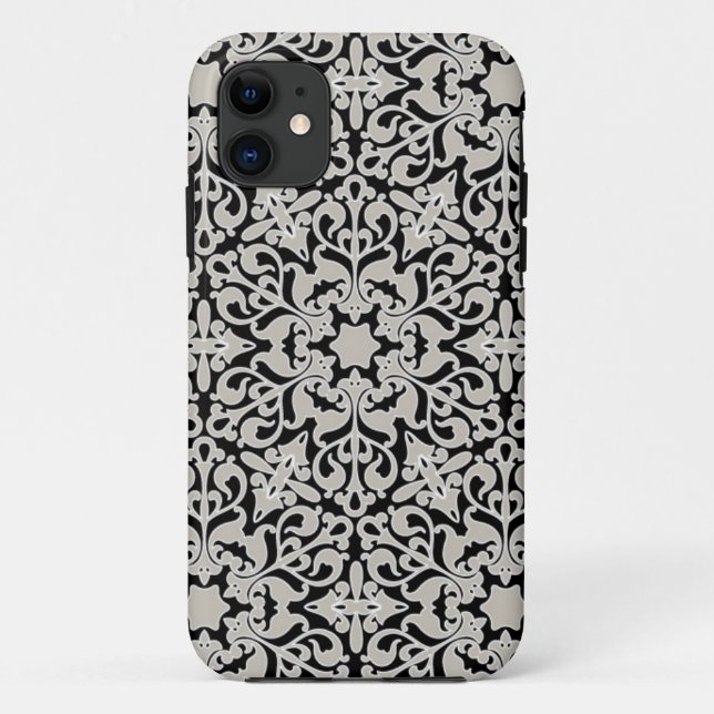 Coques Case-Mate iPhone Motif floral arabe (Dos)