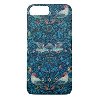 Motif floral Art nouveau d'oiseaux de William Morr