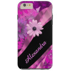 Motif floral assez rose personnalisé