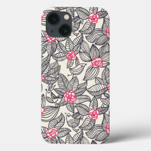 Case-Mate iPhone Case Motif floral avec les oiseaux 2 de bande dessinée