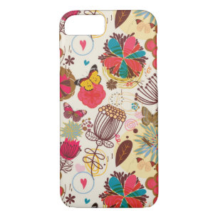 Coque Case-Mate Pour iPhone Motif floral dans le rétro style 4