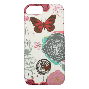 Case-Mate iPhone Case Motif floral dans le rétro style 5