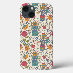 Etui iPhone Case-Mate Motif floral de bande dessinée avec les oiseaux 2