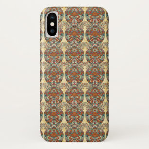 Coque iPhone X Motif floral de tortue