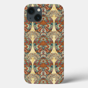 iPhone 13 Case Motif floral de tortue