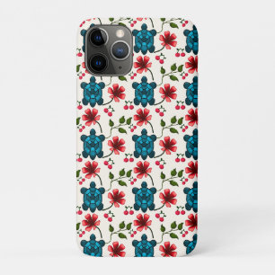Case-Mate iPhone Case Motif floral de tortue mignonne