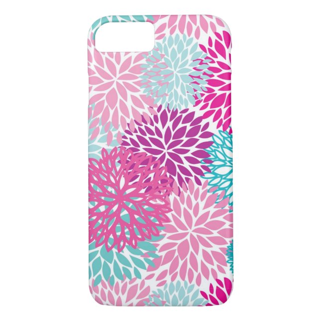 Coques Case-Mate iPhone Motif floral lumineux 2 (Dos)