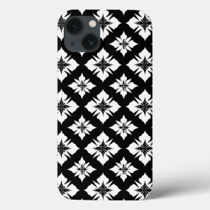 Case-Mate iPhone Case Motif Floral Noir Blanc Style de Téléphone Quotidi