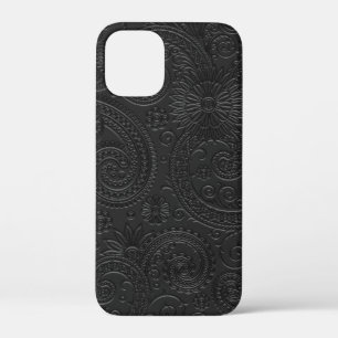 Case-Mate iPhone Case Motif Floral Paisley Noir Moderne Gravé Élégant