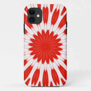 Etui iPhone Case-Mate Motif floral rouge et blanc