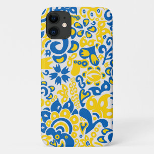 Case-Mate iPhone Case Motif folklorique aux couleurs du drapeau ukrainie