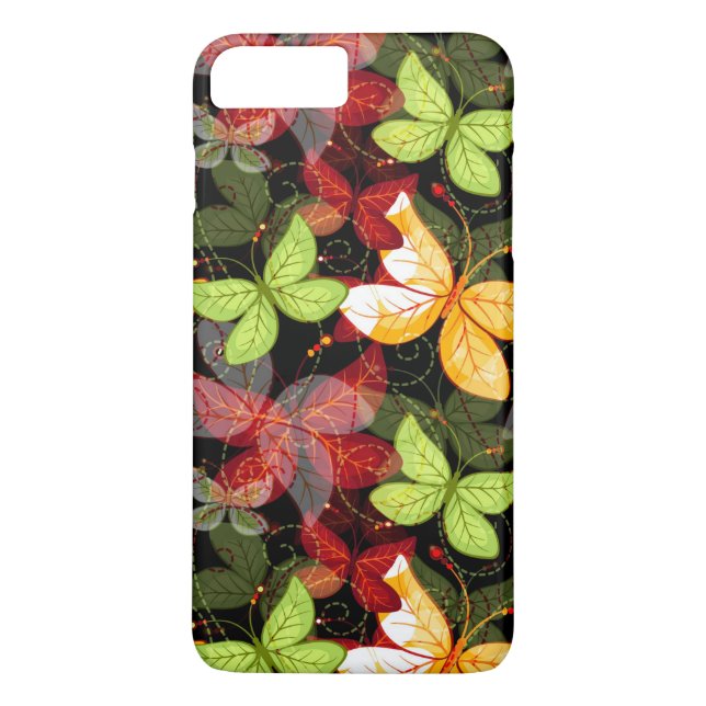 Coques Case-Mate iPhone Motif foncé d'automne (Dos)