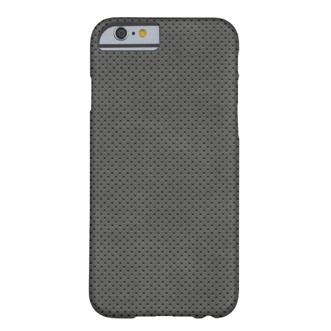 Coques Case-Mate iPhone Motif foncé poreux en métal (Dos)