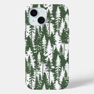 Coque Pour iPhone 15 Motif forestier