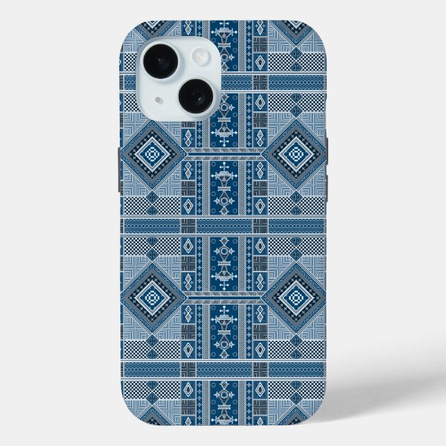 Coques Case-Mate iPhone Motif Fulani Mali - Conception Tribal Africaine (Verso)