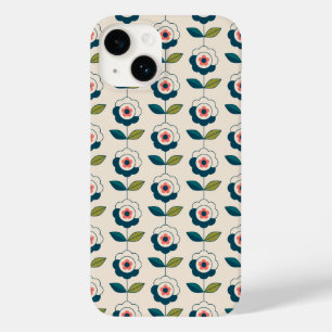 Coque Pour iPhone 14 Motif Fun Jardin Retro