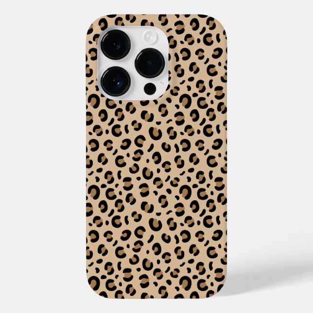 Coques Case-Mate iPhone motif funky cheetah leopard (Verso)