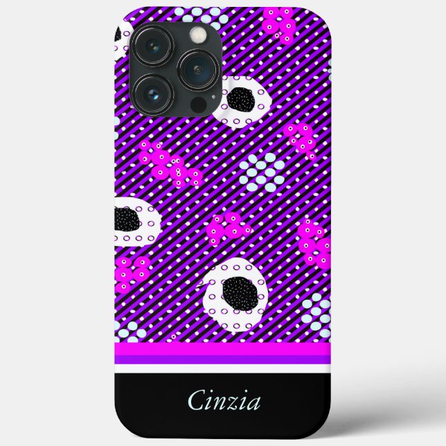 Coques Case-Mate iPhone Motif géométrique (Verso)