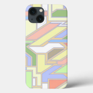 Etui iPhone 13 Motif géométrique 3