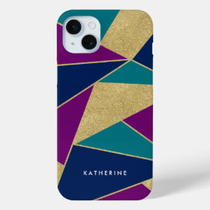 Coque iPhone 15 Mini Motif géométrique Abstrait