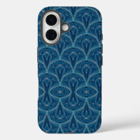 Motif géométrique Art Déco répétitif