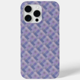 Coque iPhone 15 Pro Max Motif géométrique bleu violet