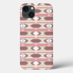 iPhone 13 Coque Motif géométrique dans le style aztèque 2