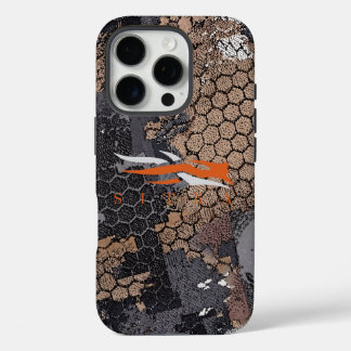 Coques iPhone 16 Pro Motif géométrique de camouflage de chasse robuste