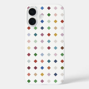 Coque Pour iPhone 16 Motif géométrique Diamant moderne